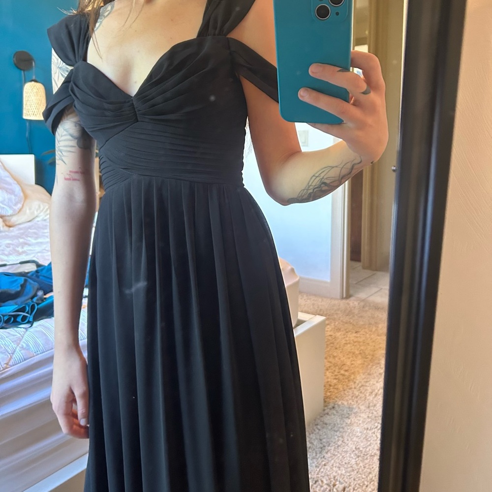 Lulus formal black dress
